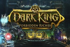 Logo of Dark King Forbidden Riches - slot tested by KryptoCasinos.com